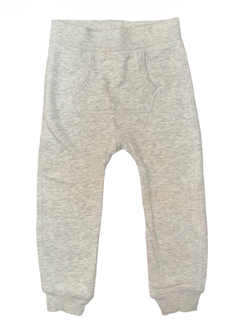 Kids Grey Soft Fleece Jogger Sweatpants